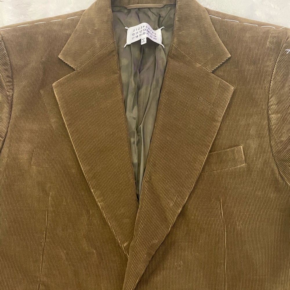 Maison Margiela Brown Corduroy Jacket Sz 52 / 42 US - Picture 4 of 10